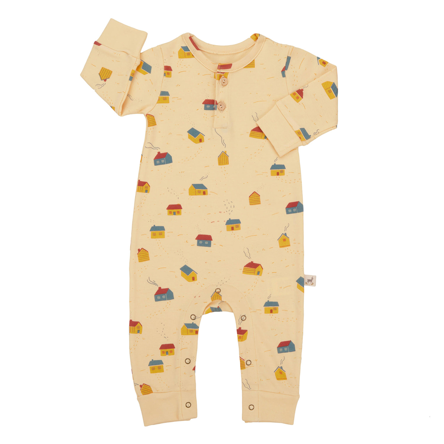 大人の上質  baby hill the on house jumpsuits ロンパース - 60 美品 ロンパース・カバーオール