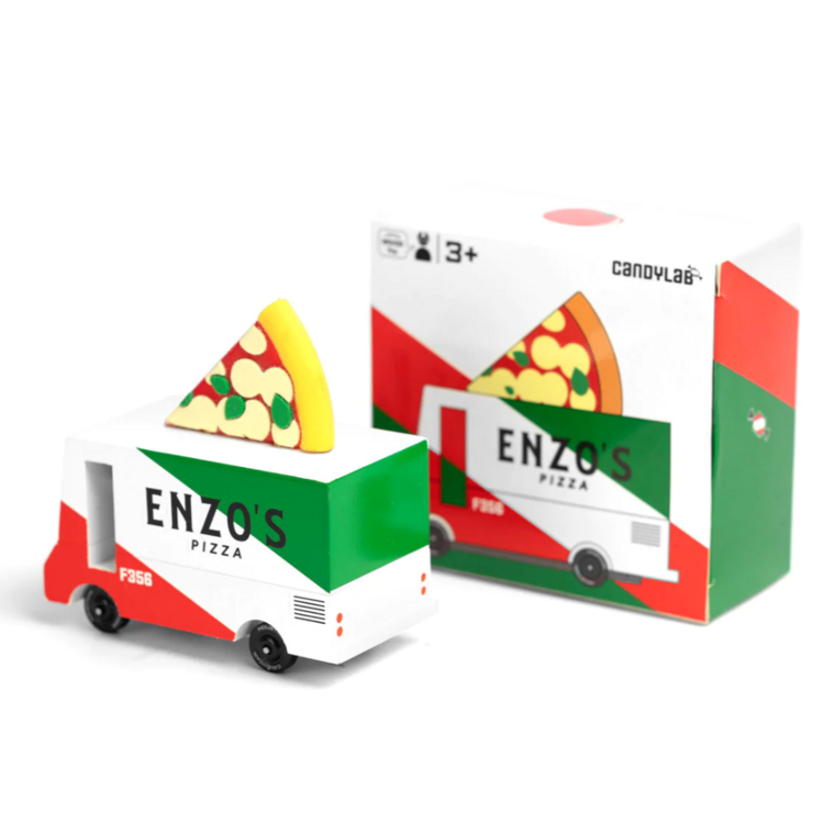 Candylab Toys Pizza Van