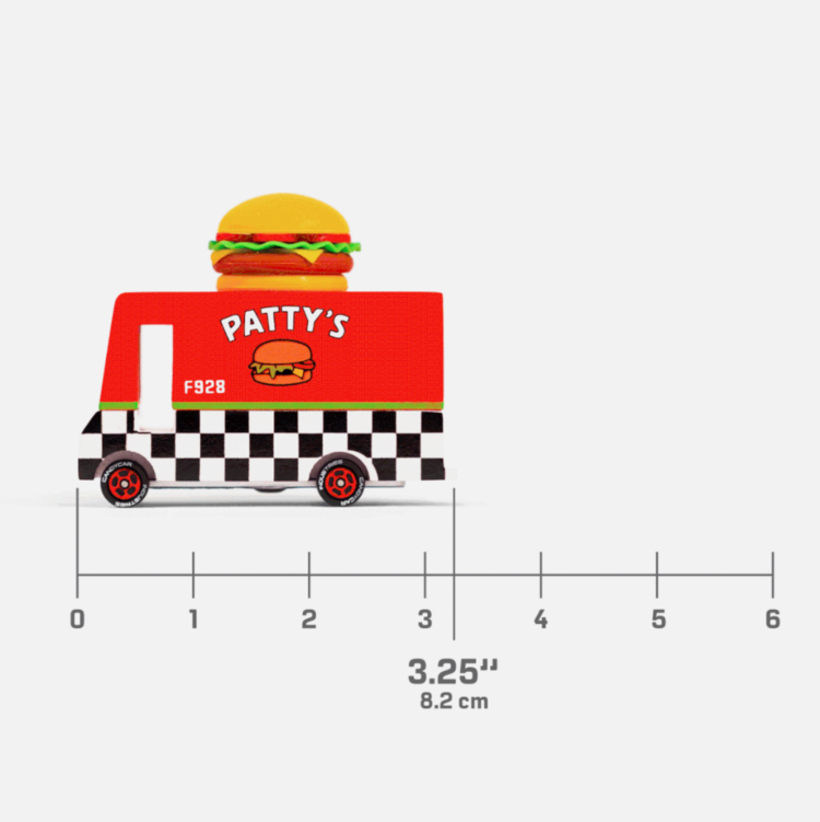 Candylab Toys Pizza Van