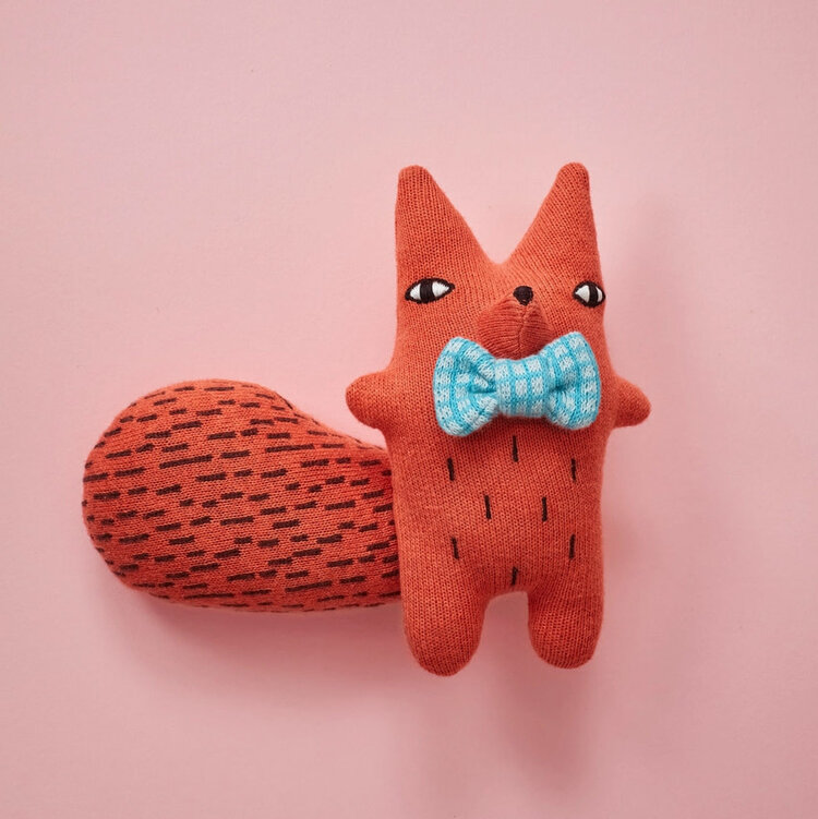 Donna Wilson Sid Squirrel Cotton Creature Wee Ones