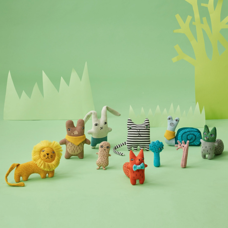 Donna Wilson Sid Squirrel Cotton Creature Wee Ones