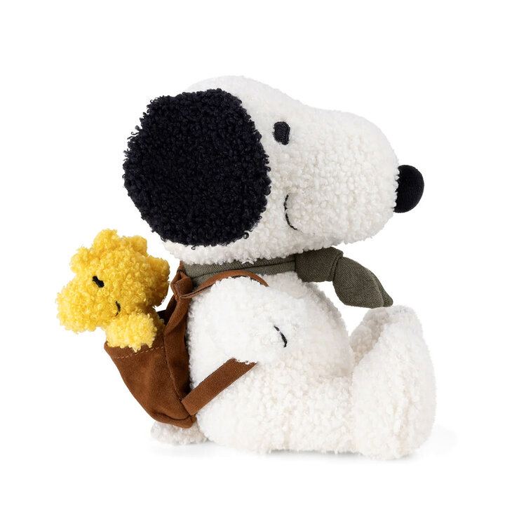 Bon Ton Toys Snoopy With Woodstock In Backpack 8"
