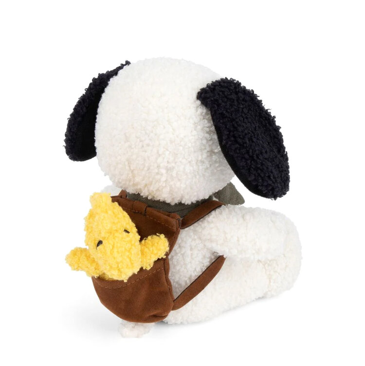 Bon Ton Toys Snoopy With Woodstock In Backpack 8"