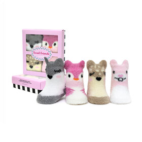 Forest Friends Sock Pack 0-12m