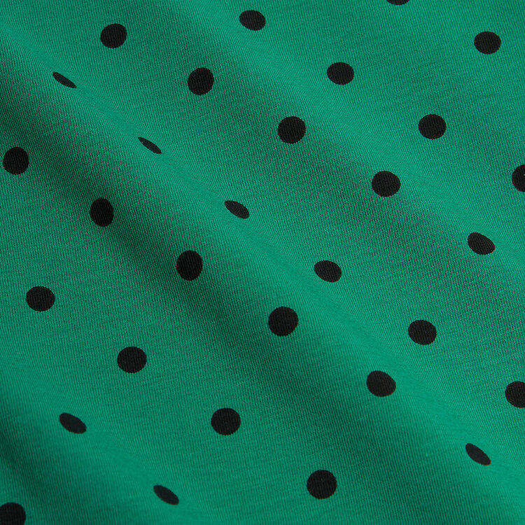 Mini Rodini Polka Dot Green Leggings