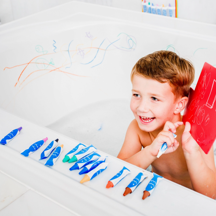 Bath Drawing Board Set with Ship Board