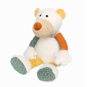 sigikid Patchwork Polar Bear Plush Toy