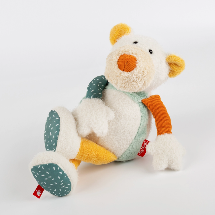 sigikid Patchwork Polar Bear Plush Toy