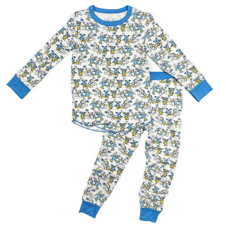 Rowdy Sprout Grateful Dead Snow Bears Set Turq