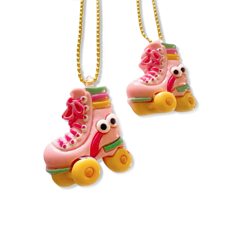 Pop Cutie Roller Skate Necklace 6yrs.+