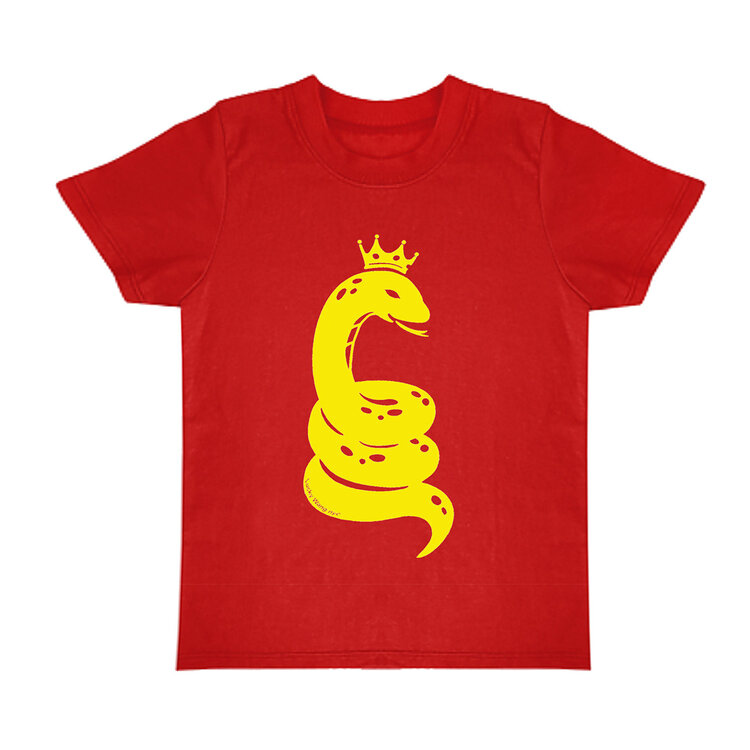 Lucky Wang Yellow Snake Red Infant Tee