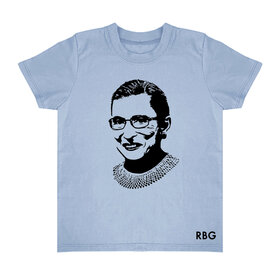 Lucky Wang RBG Cotton Tee Sky