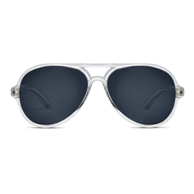 Hipsterkid Extra Fancy Aviator Sunglasses - Clear 3-6yrs.