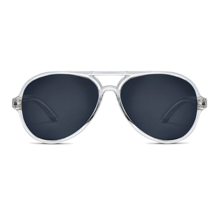 Hipsterkid Extra Fancy Aviator Sunglasses - Clear 3-6yrs.