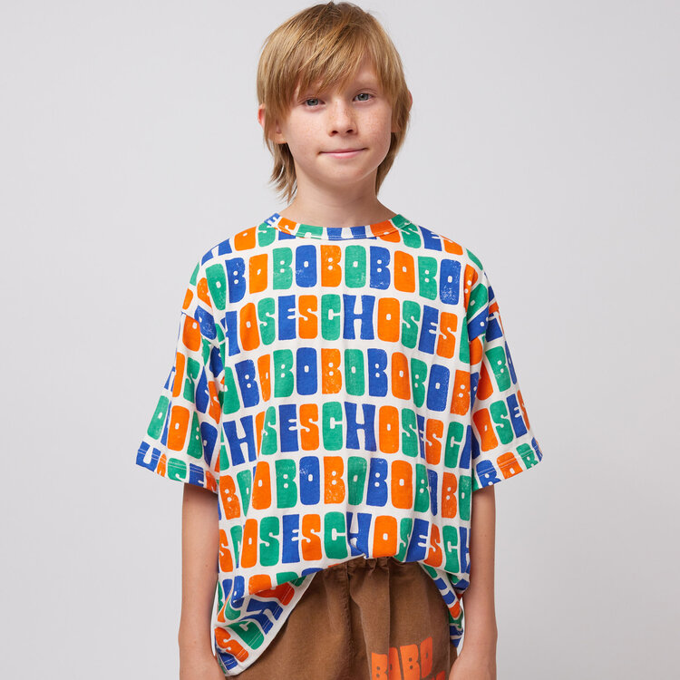 Bobo Choses Bobo Choses Multicolor Tee AOP