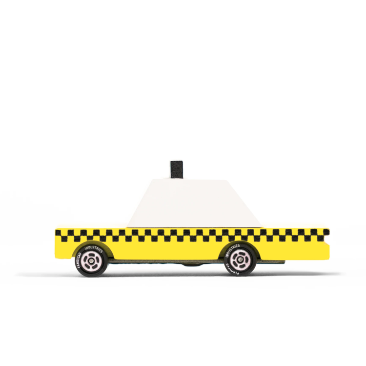 Candylab Toys Yellow Taxi