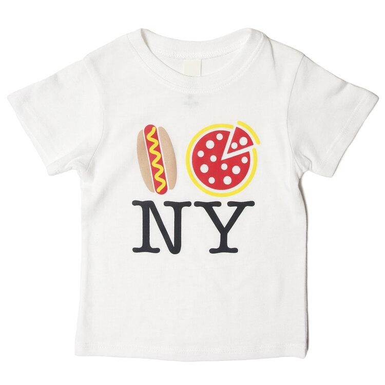 Gift Set: Pizza NY Tee 2T,  Yellow Taxi, New York Ball Cap