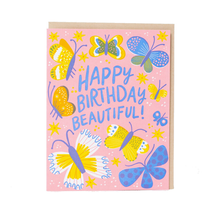 Egg Press Butterfly Birthday