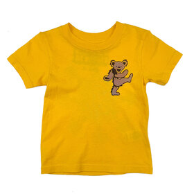 Rowdy Sprout Grateful Dead Bears Infant Tee Yellow