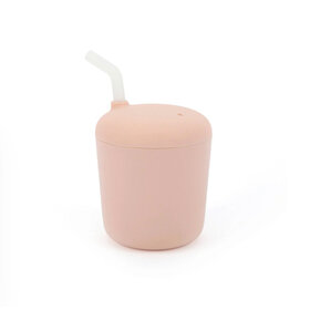 Ekobo Sippy Cup With Straw Blush + Extra Straw