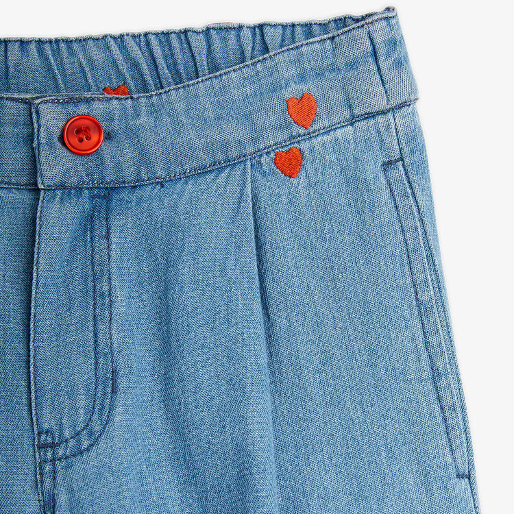 Mini Rodini Mini Hearts Woven Trousers AOP