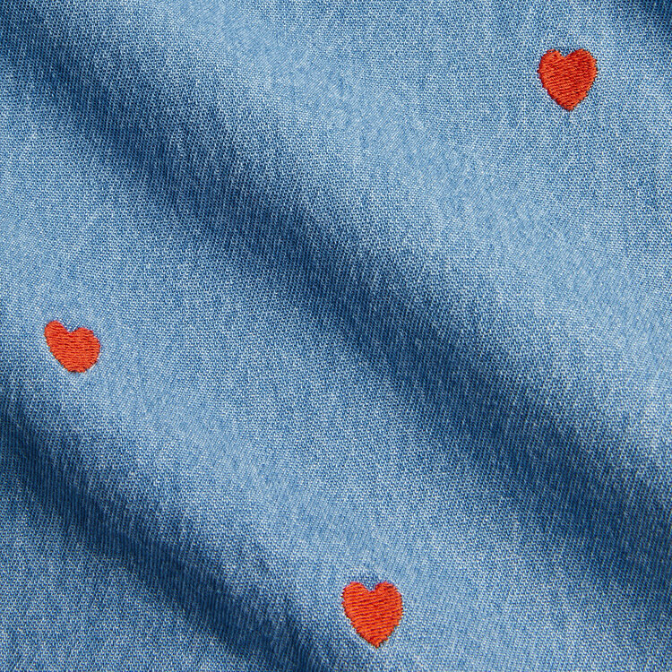 Mini Rodini Mini Hearts Woven Dress AOP