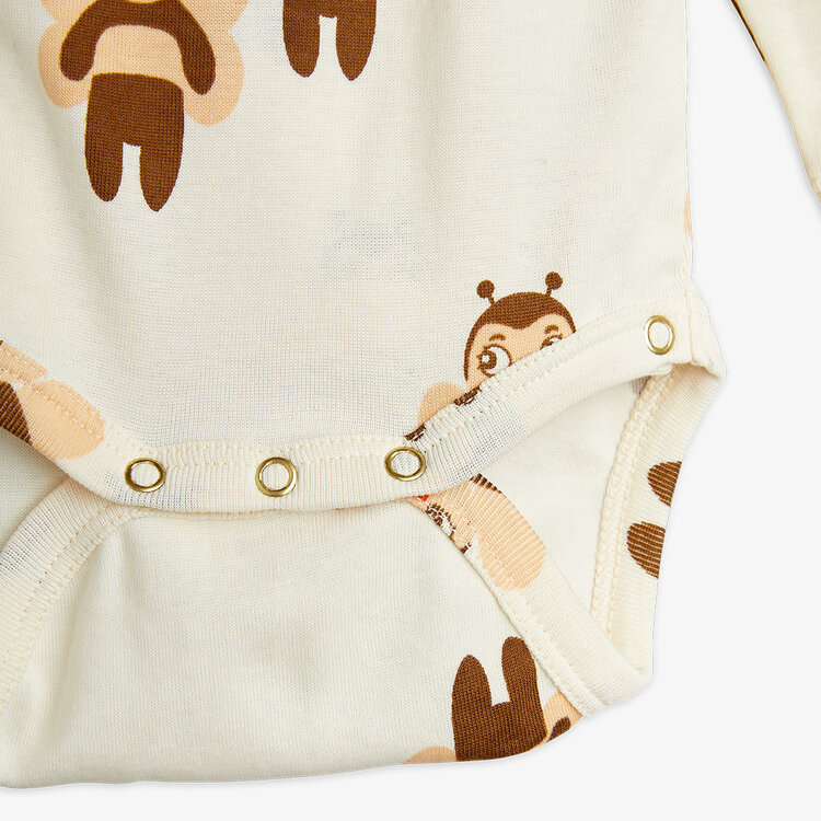 Mini Rodini Bees Baby NB Set AOP