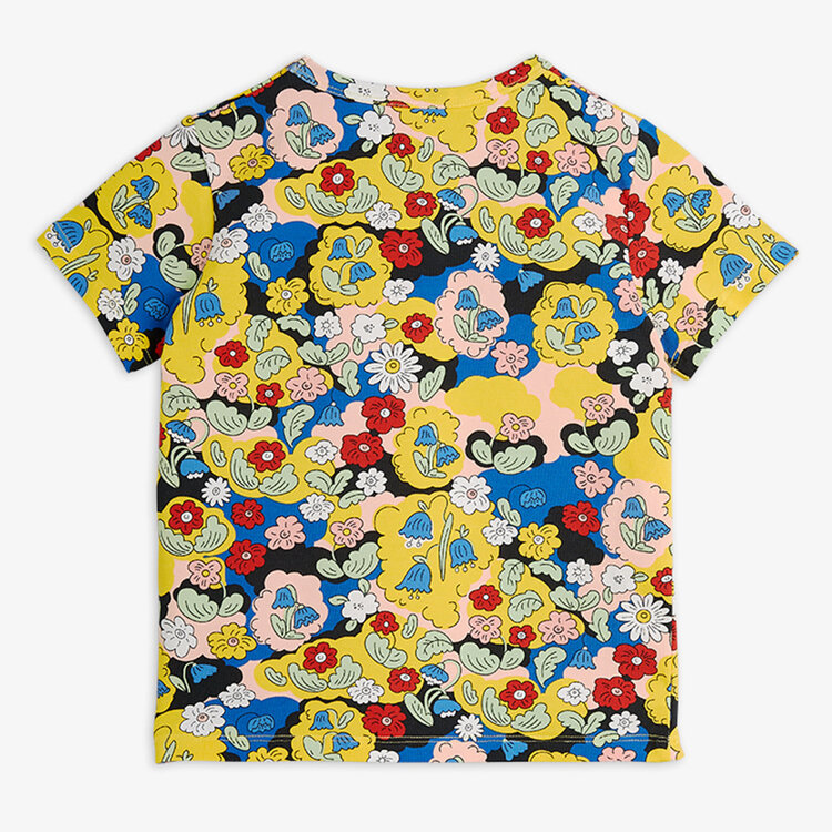 Mini Rodini Flowers Tee AOP