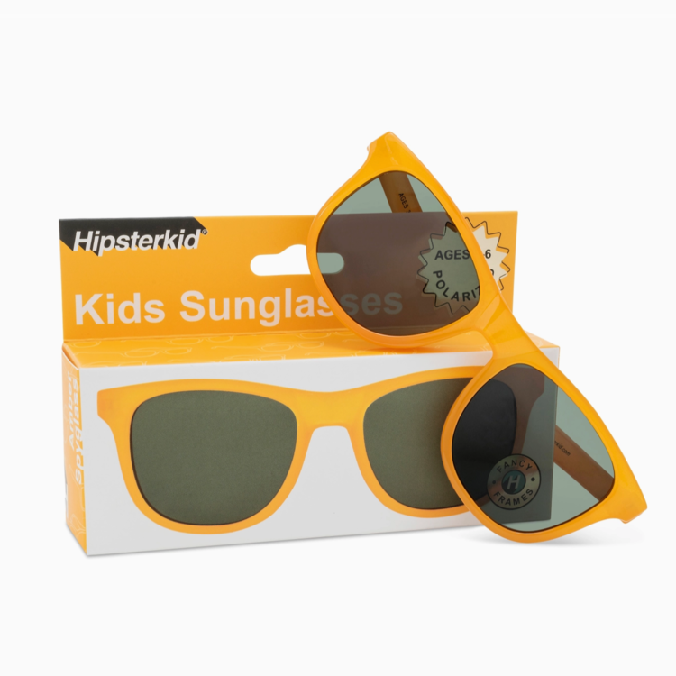 Hipsterkid Extra Fancy Sunglasses - Amber 3-6yrs