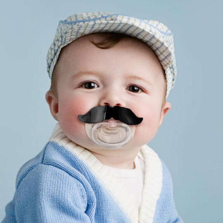 Chill Baby Pacifier - Mustache