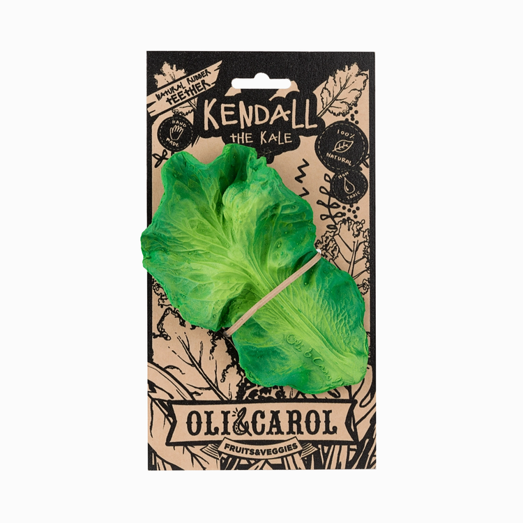 Kendall the Kale Rubber Teether Toy