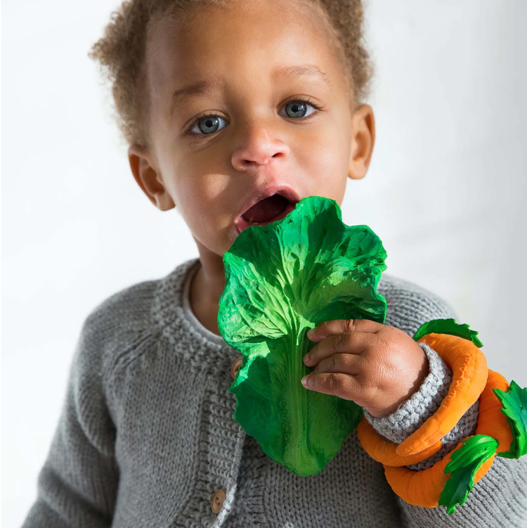 Kendall the Kale Rubber Teether Toy