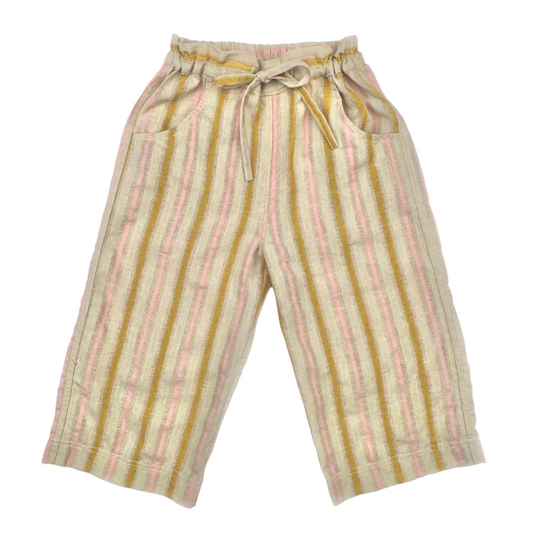 Lucky Wang Desert Stripes Drawstring Pants