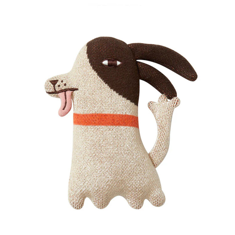 Baby Gift Set: Dog Organic Onesie 6m, Stanley Dog Cotton Creature Wee Ones