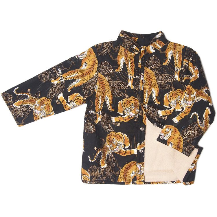 Lucky Wang Golden Tigers Black Infant Republic Jacket