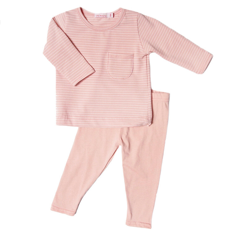 Lucky Wang Stripes Baby Pink Playset