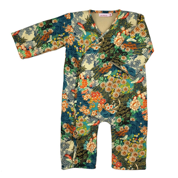 Lucky Wang Folklore Garden Playsuit