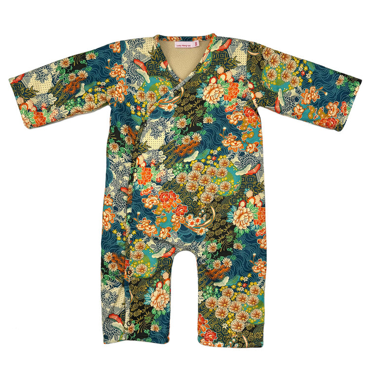Lucky Wang Folklore Garden Playsuit