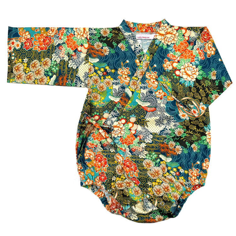 Lucky Wang Kimono One Piece Folklore Garden