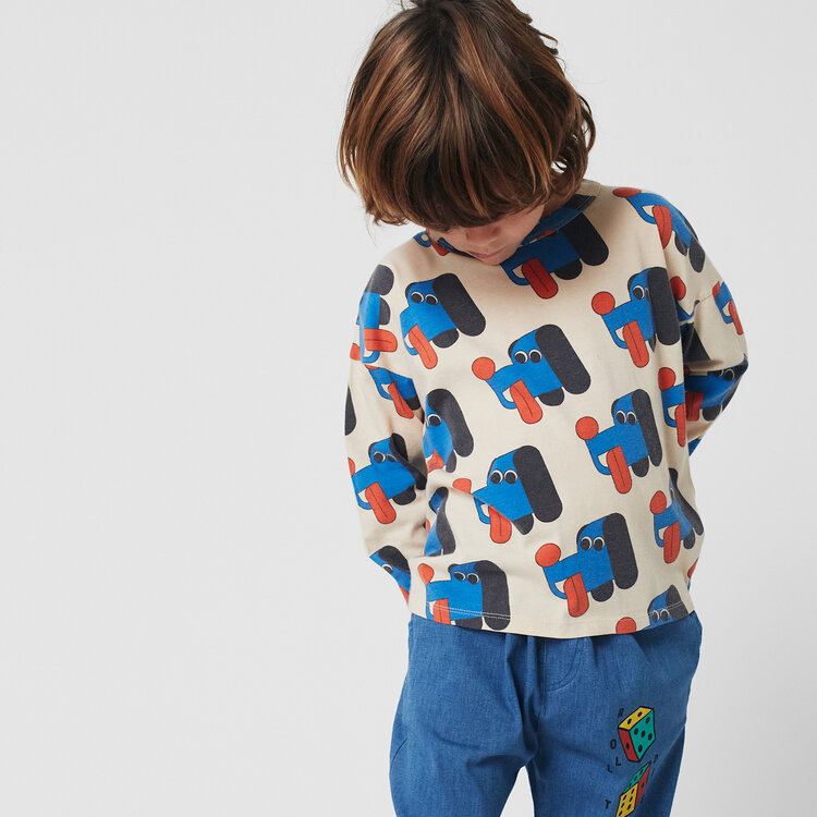 Bobo Choses Doggy Mate Tee AOP