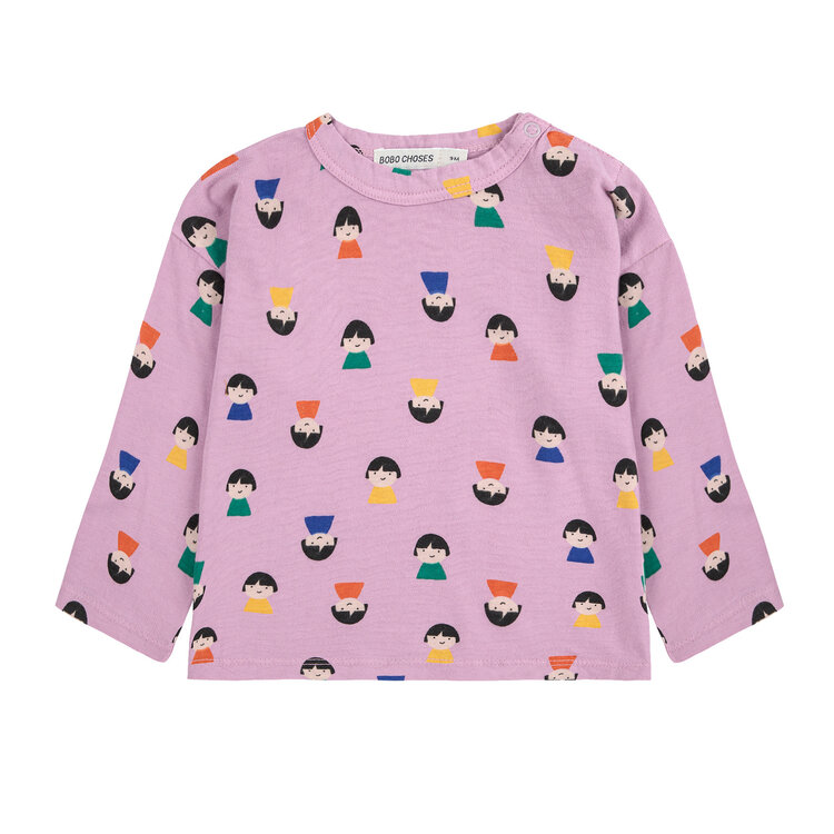 Bobo Choses Game Pawns Baby Tee AOP