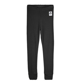 Mini Rodini Black Modal Leggings