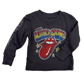 Rowdy Sprout Rolling Stones Tongue L/S  Infant Tee