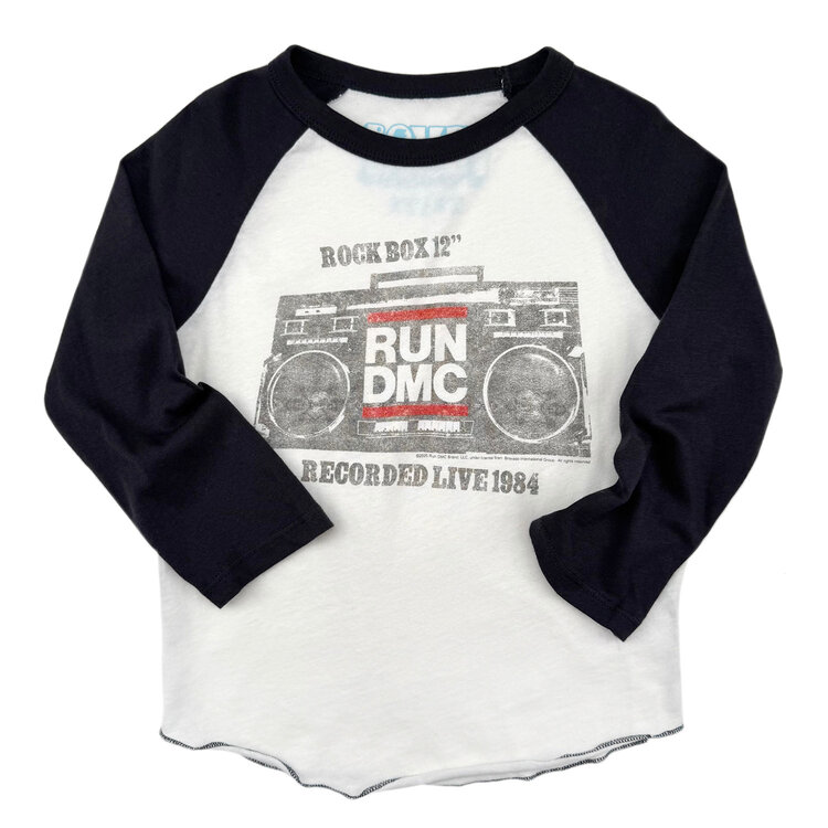 Rowdy Sprout Run DMC Rock Box Raglan