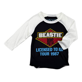 Rowdy Sprout Beastie Boys License to Ill Infant Raglan