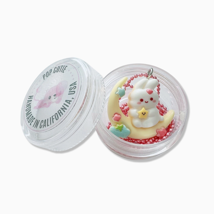 Pop Cutie Bunny Moon Necklace 6yr +