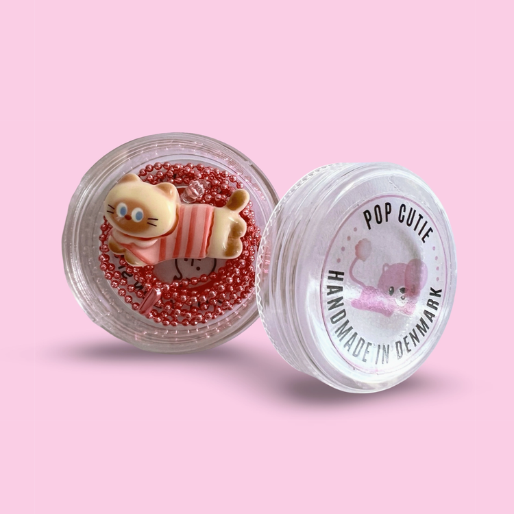 Pop Cutie Whimsical Cat Necklace 6 yrs.+