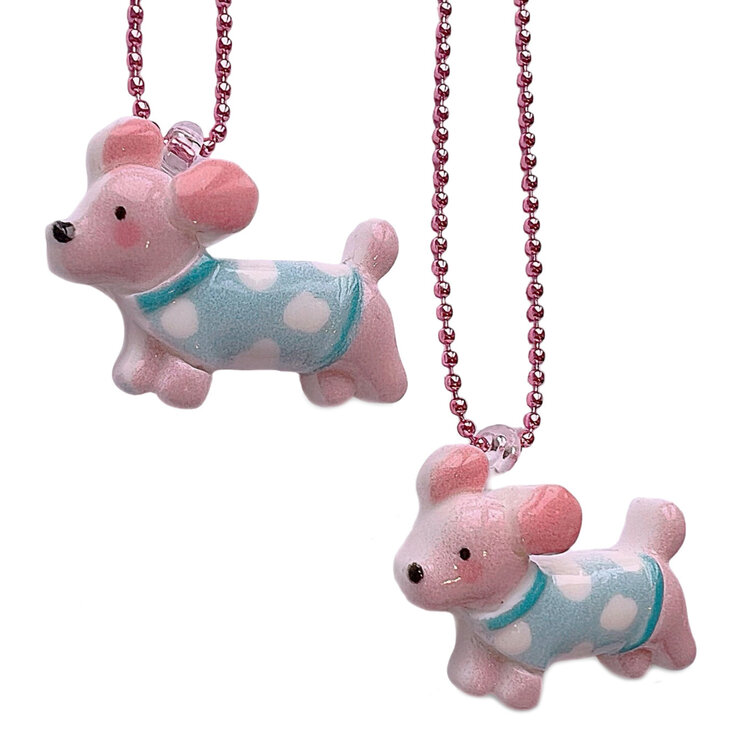 Pop Cutie Dot Pup Kids Necklace 6 yrs.+
