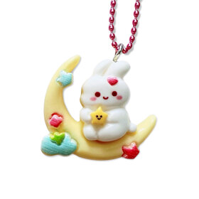 Pop Cutie Bunny Moon Necklace 6yr +