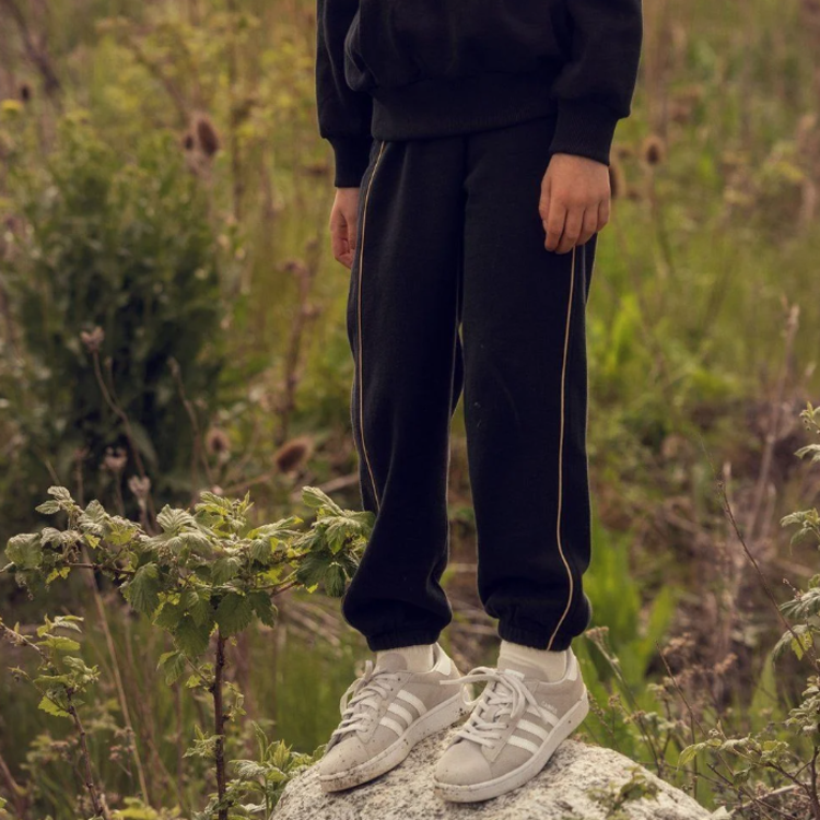 Mini Rodini Plain Piping Sweatpants